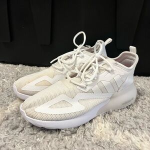 adidas ZX 2K J 'Triple White' Size 3 Kids